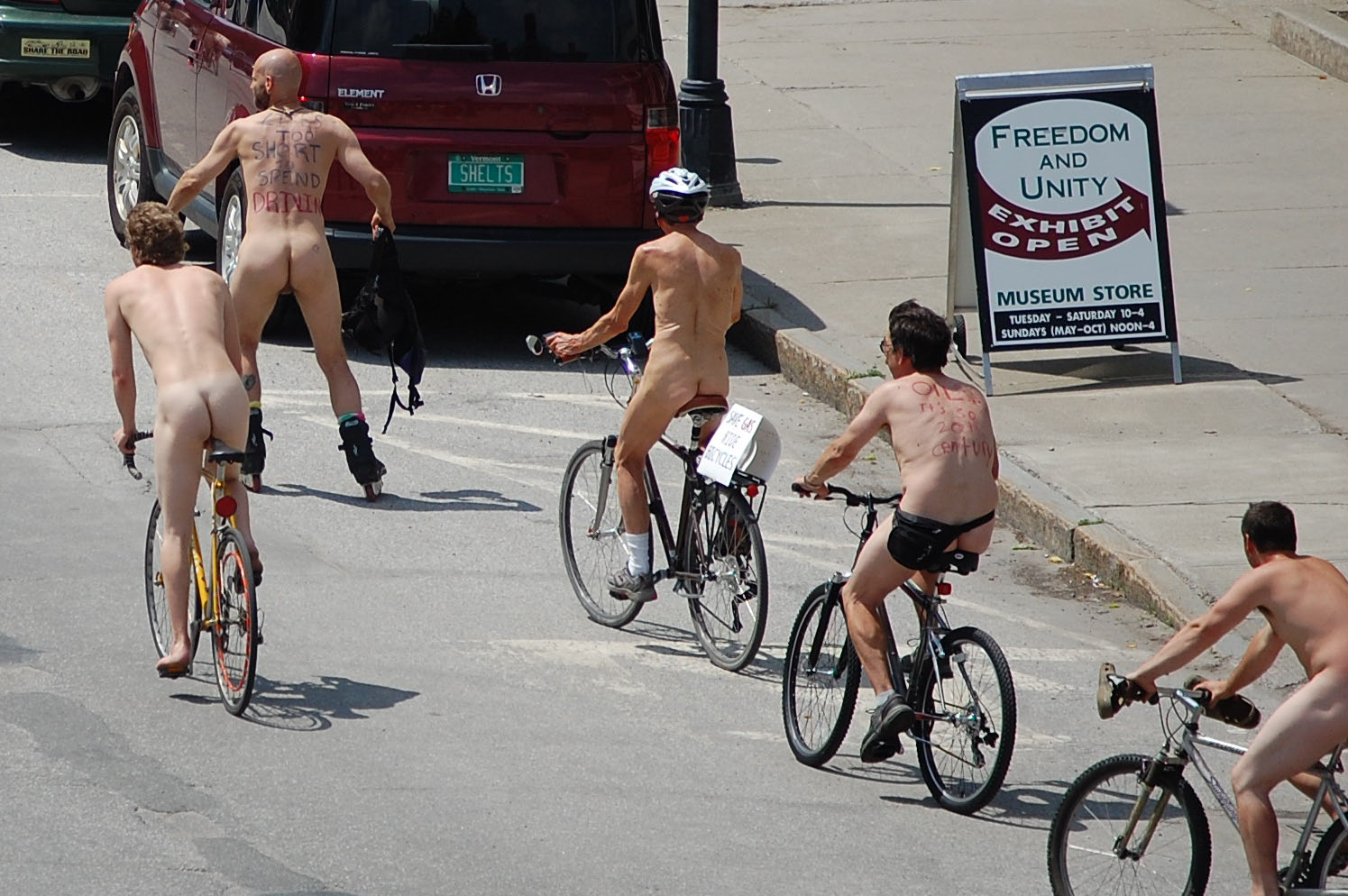 Nude Bicycle Race 49